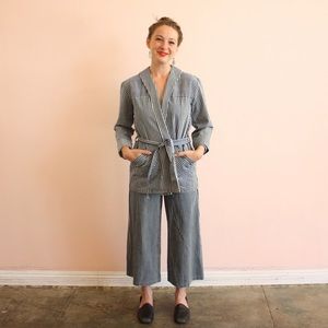 Loup - 2 Piece Set - Striped Tokyo Jacket / Pants